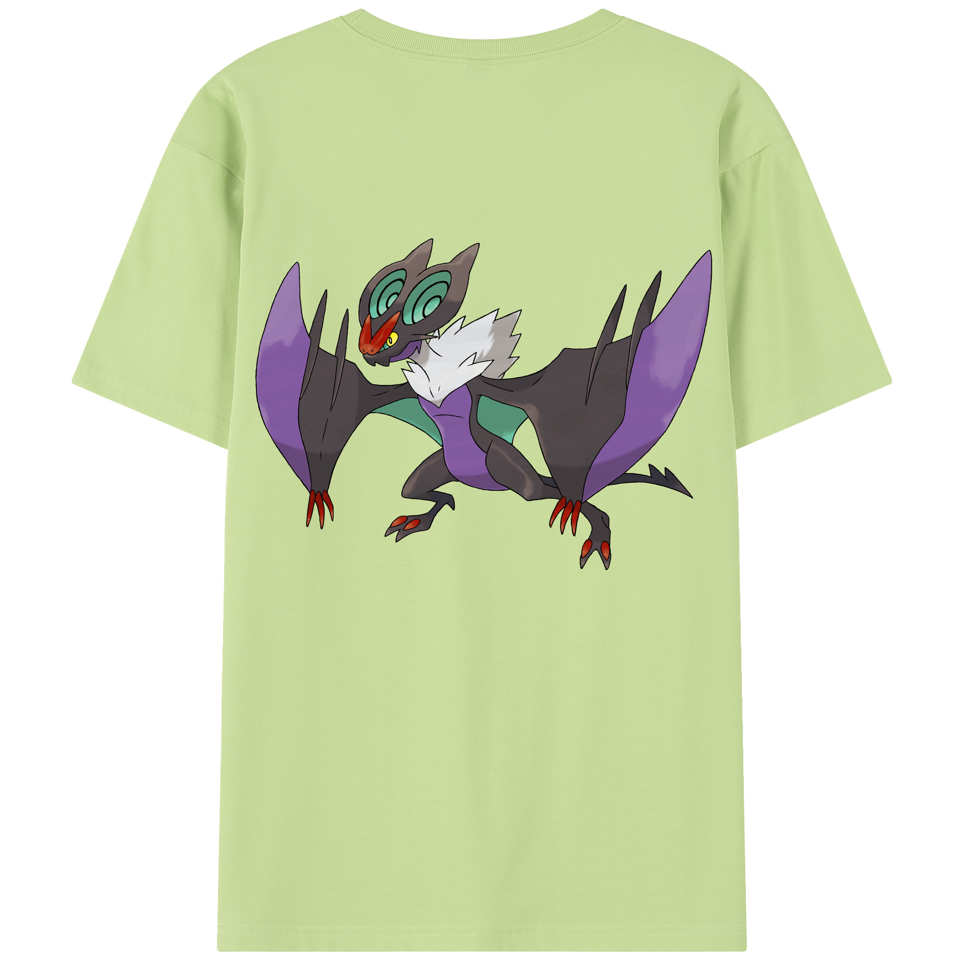 （画像用） ポケットモンスター Pokémon 綿100％半袖Tシャツ（背面プリント）